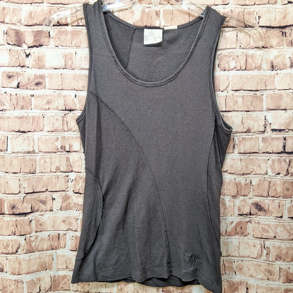 Roxy Tank Top Gray Size Small